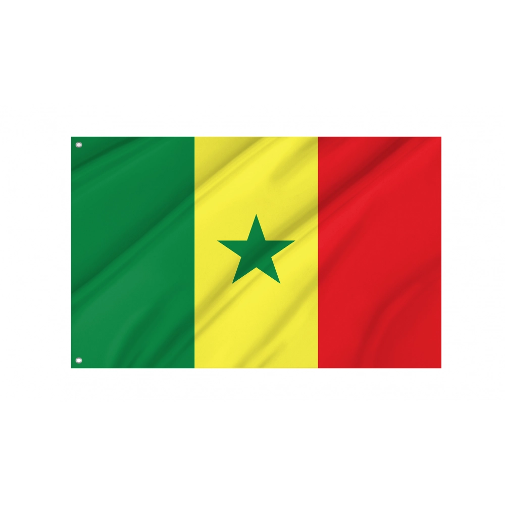Senegal Flag for Indoor & Outdoor Use Senegal Flag for Indoor & Outdoor Use
