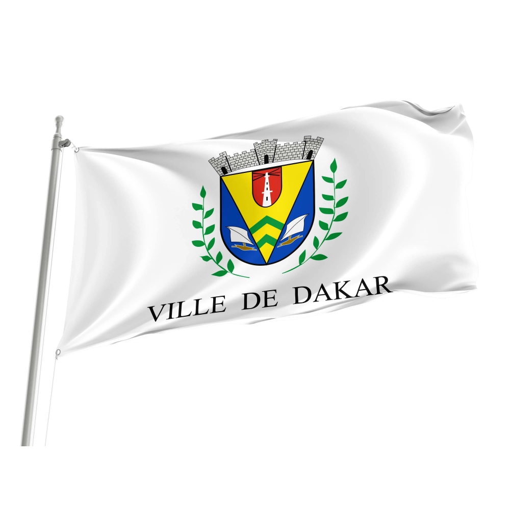 Dakar Flag for Indoor & Outdoor Use