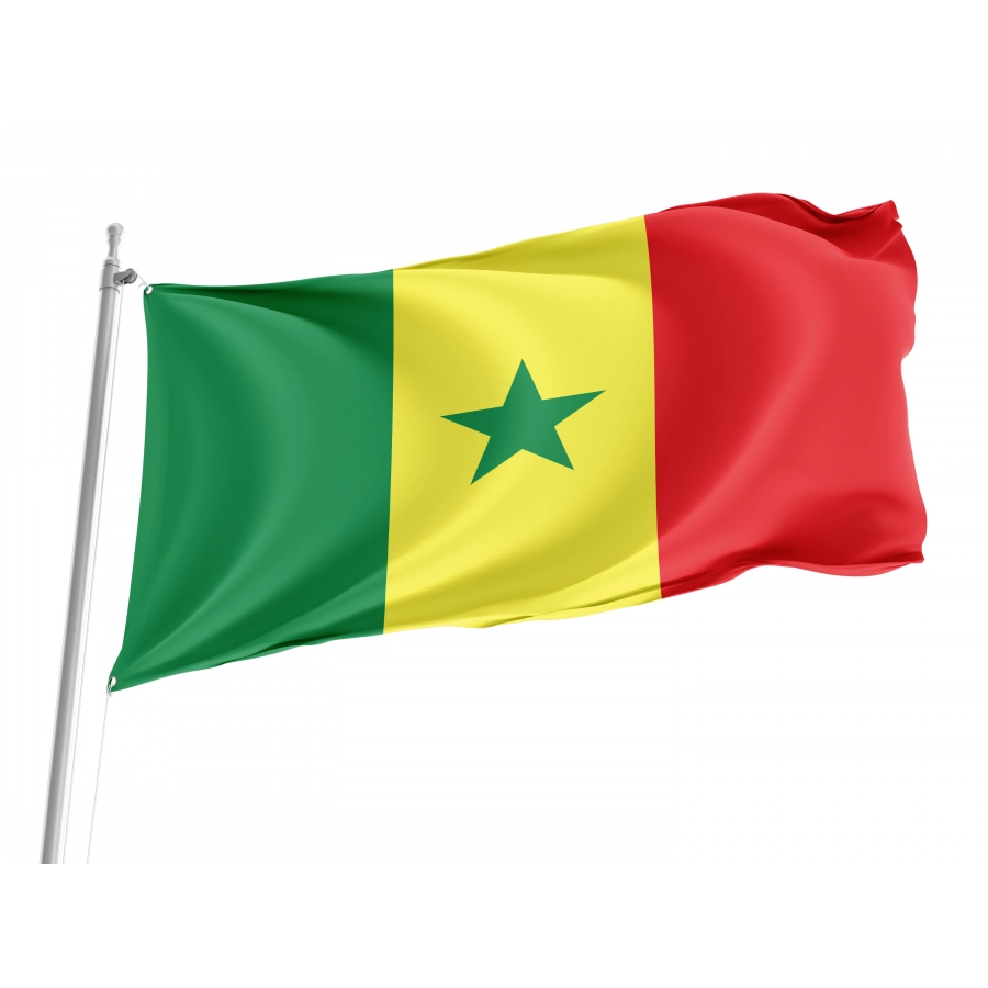 Flag of Senegal, Patriotic Flags, Unique Design Print, Flags for Indoor & Outdoor Use