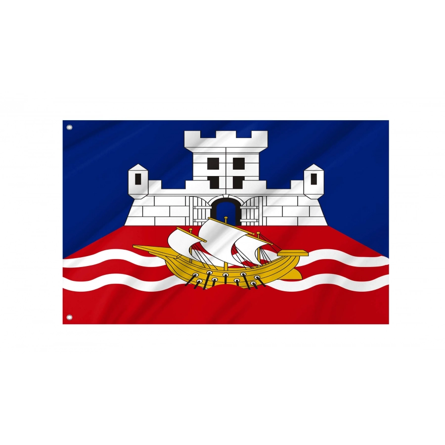 Belgrade Flag for Indoor & Outdoor Use, SRB02