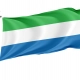 Sierra Leone Flag for Indoor & Outdoor Use - Imagine 1