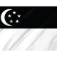 Black Singapore Flag for Indoor & Outdoor Use - Imagine 2