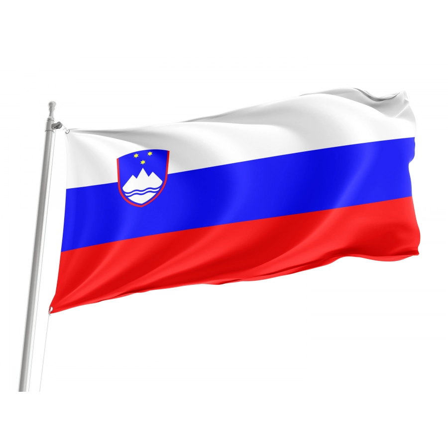 Flag of Slovenia, Patriotic Flags, Unique Design Print, Flags for Indoor & Outdoor Use