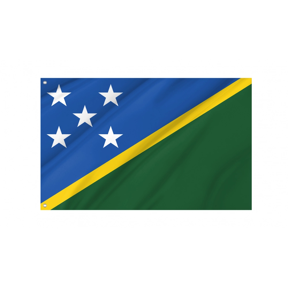 Solomon Islands Flag for Indoor & Outdoor Use Solomon Islands Flag for Indoor & Outdoor Use