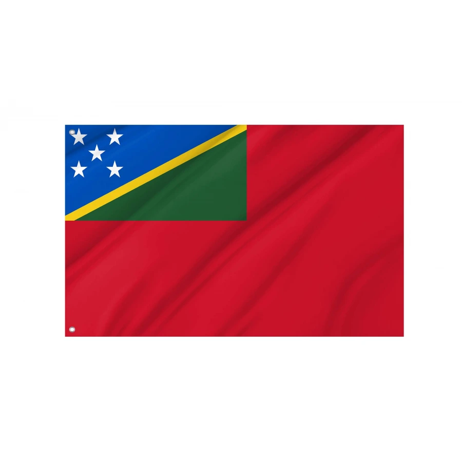 Civil Ensign of the Solomon Islands Flag for Indoor & Outdoor Use, SLB04