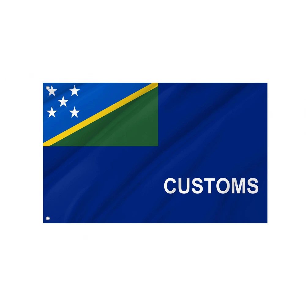 Customs Ensign of the Solomon Islands Flag for Indoor & Outdoor Use