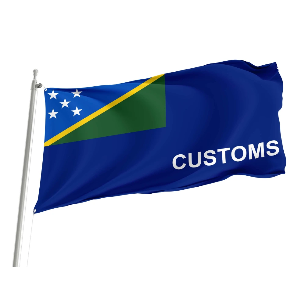 Customs Ensign of the Solomon Islands Flag for Indoor & Outdoor Use