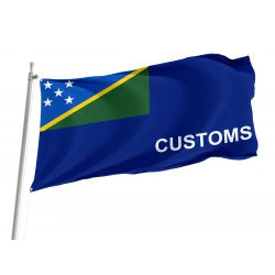 Customs Ensign of the Solomon Islands Flag for Indoor & Outdoor Use