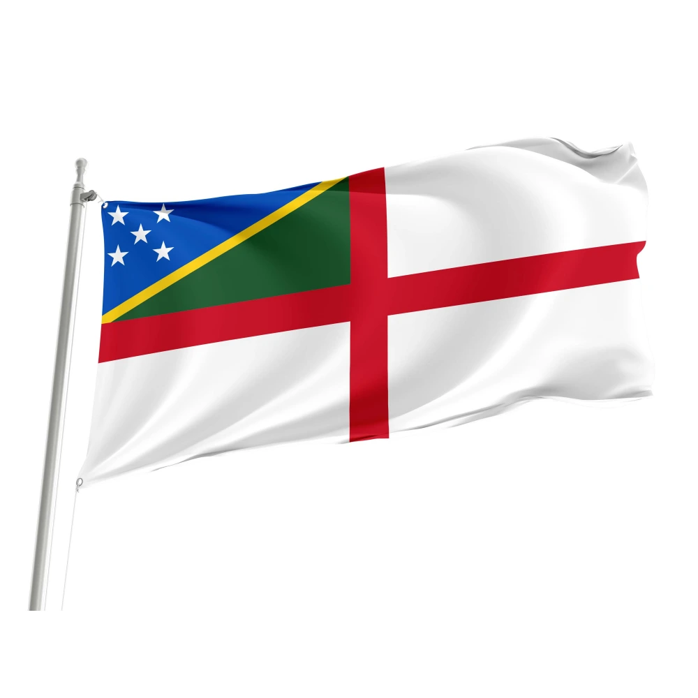 Naval Ensign of the Solomon Islands Flag for Indoor & Outdoor Use