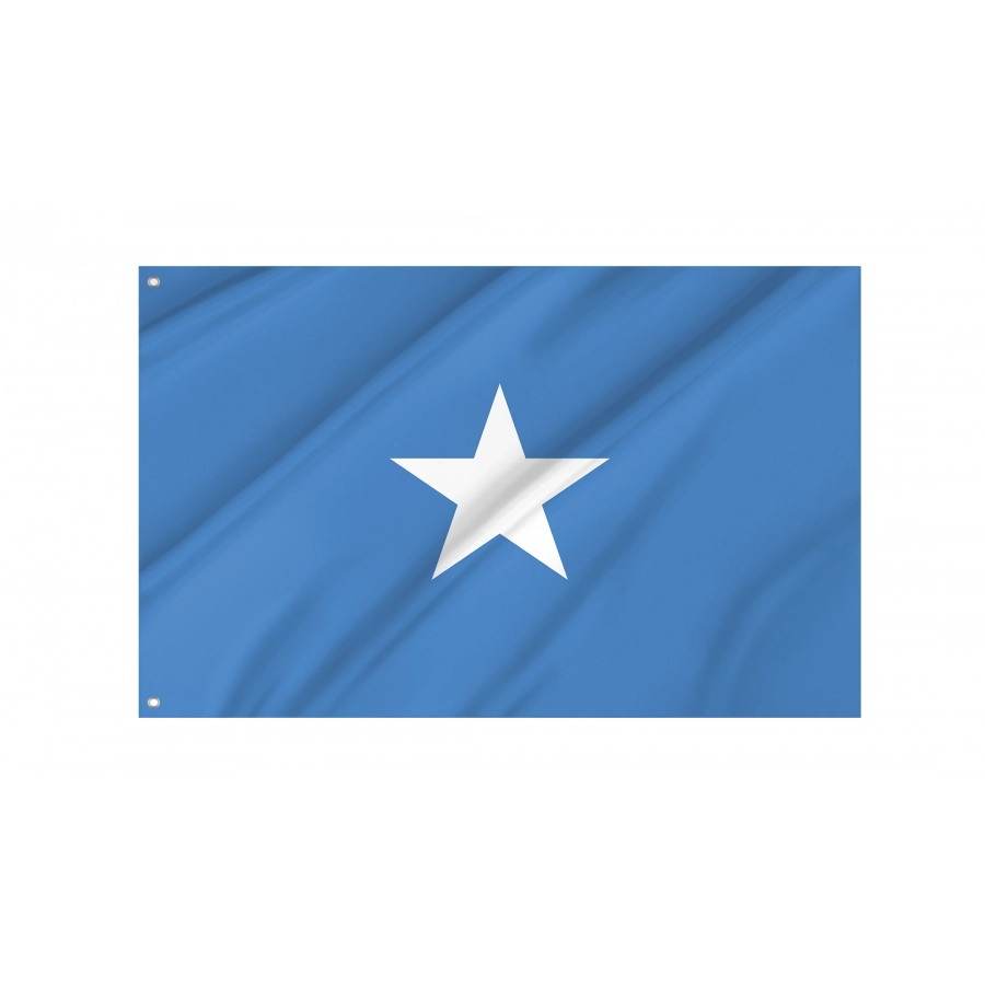 Flag of Somalia, Patriotic Flags, Unique Design Print, Flags for Indoor & Outdoor Use