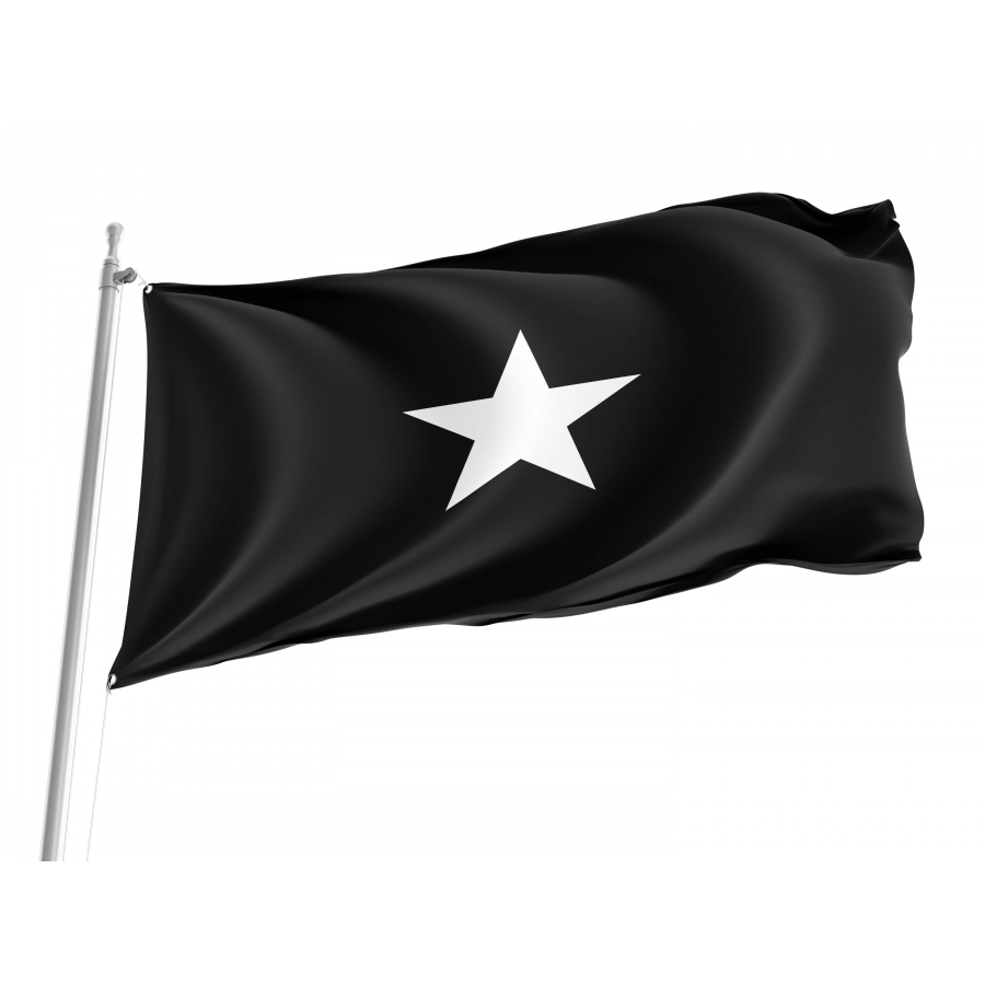 Flag of Somalia Black, Patriotic Flags, Unique Design Print, Flags for Indoor & Outdoor Use