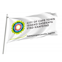 Cape Town Capital City Flag for Indoor & Outdoor Use