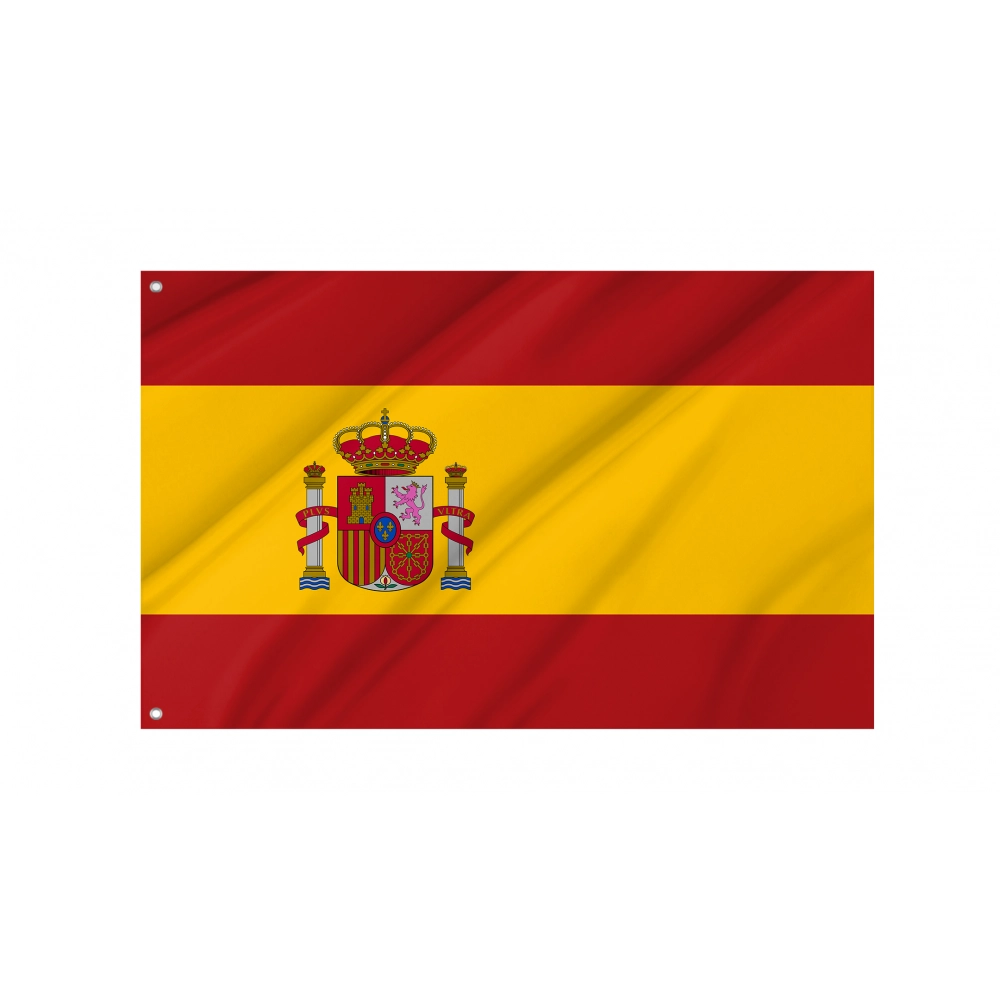 Spain Flag for Indoor & Outdoor Use Spain Flag for Indoor & Outdoor Use