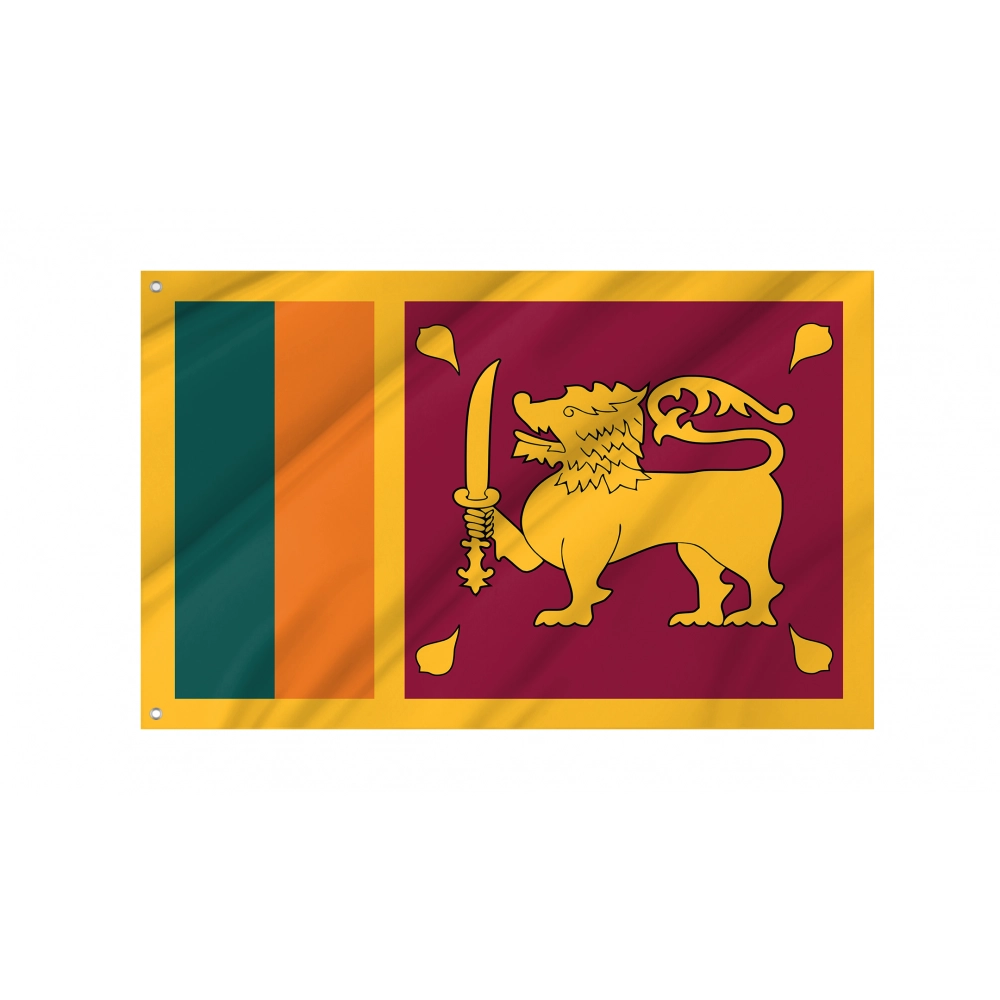 Sri Lanka Flag for Indoor & Outdoor Use