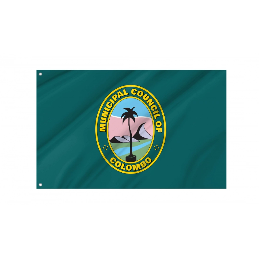 Colombo Flag for Indoor & Outdoor Use, LKA02