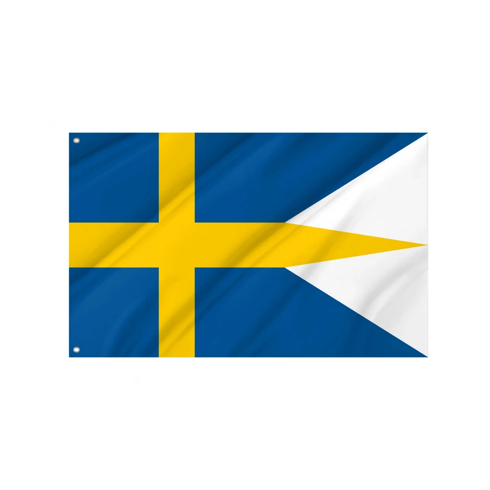 Naval Ensign of Sweden Flag for Indoor & Outdoor Use