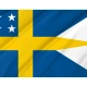 Naval Rank of Sweden - Amirals Flag - Imagine 2