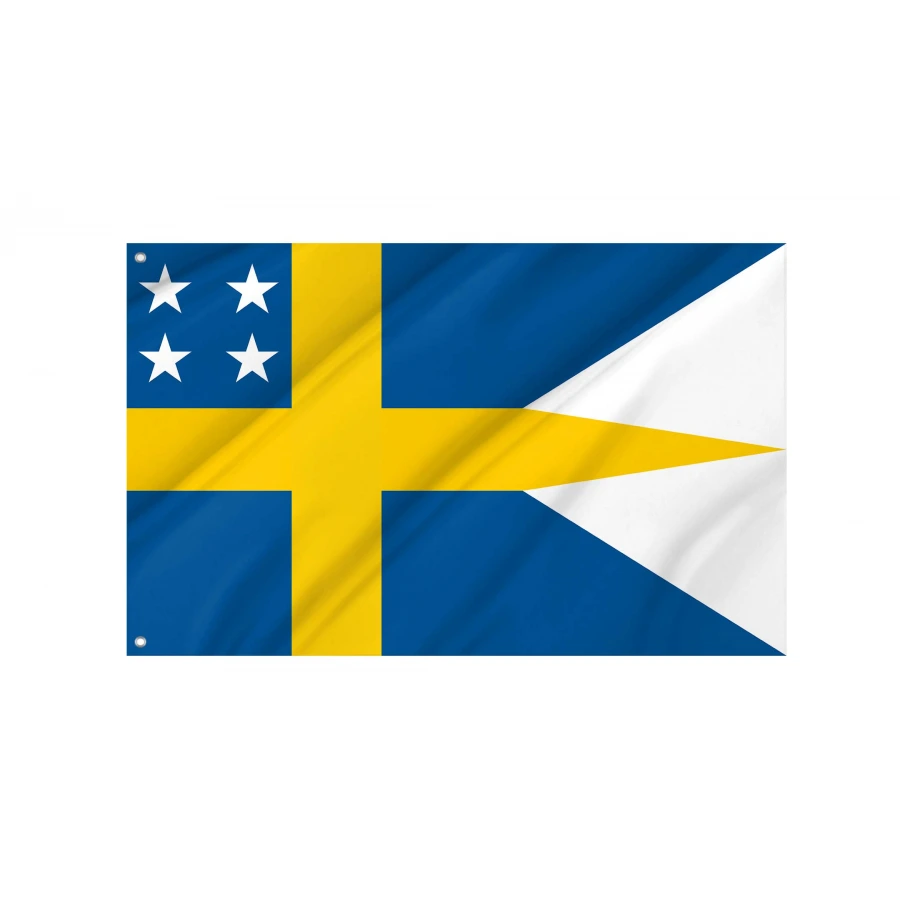 Naval Rank of Sweden - Amirals Flag for Indoor & Outdoor Use, SWE08