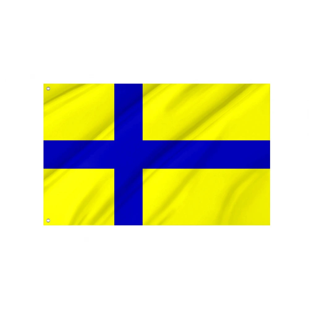 Ostergotland clear Flag for Indoor & Outdoor Use