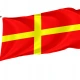 Skåne, Sweden Flag for Indoor & Outdoor Use - Imagine 1