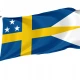 Sweden Viceamirals Flag for Indoor & Outdoor Use - Imagine 1