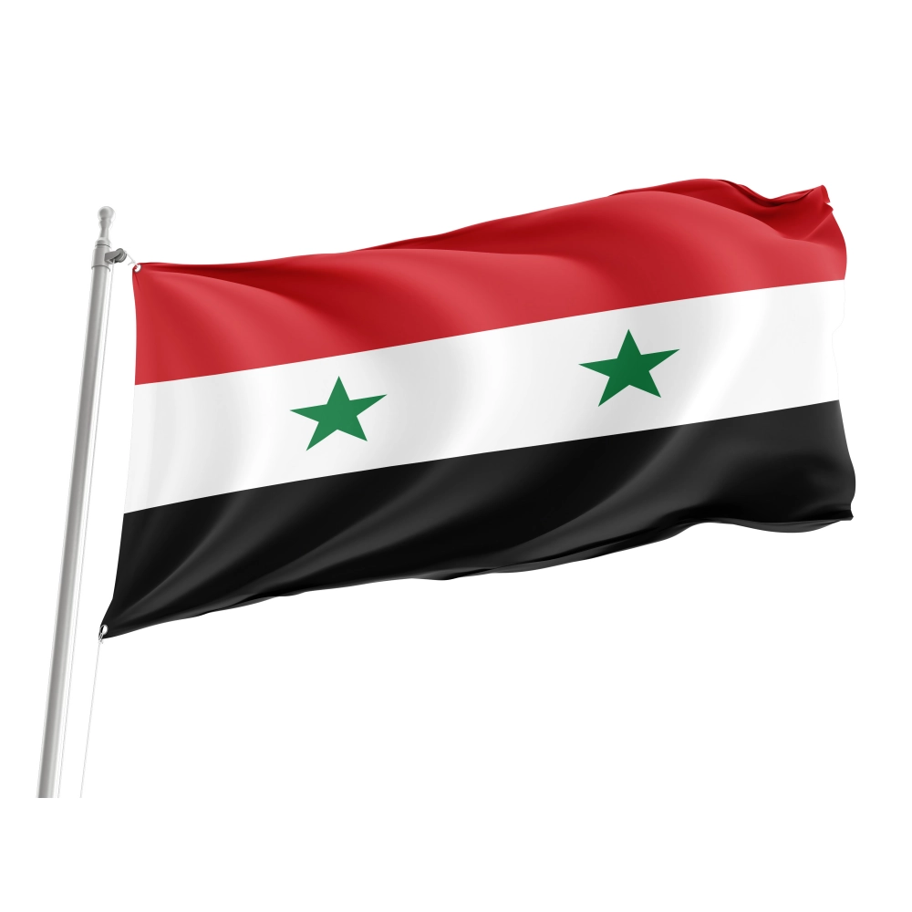 Syria Flag for Indoor & Outdoor Use Syria Flag for Indoor & Outdoor Use