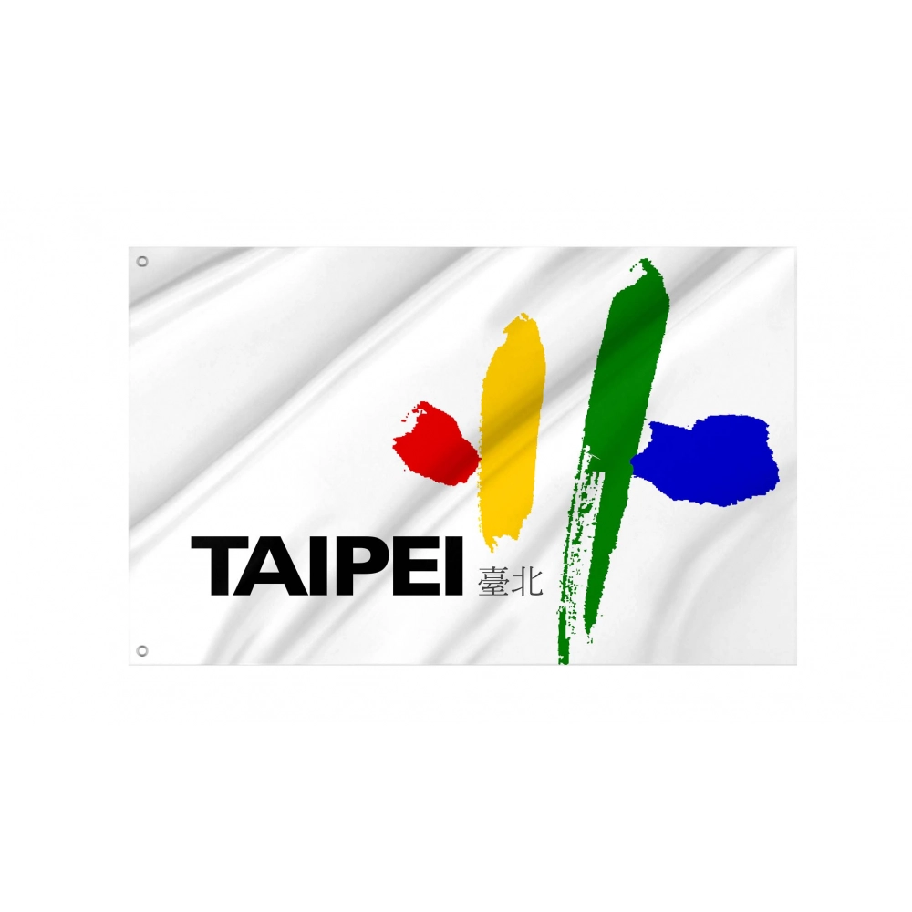 Taipei City Flag for Indoor & Outdoor Use Taipei City Flag for Indoor & Outdoor Use
