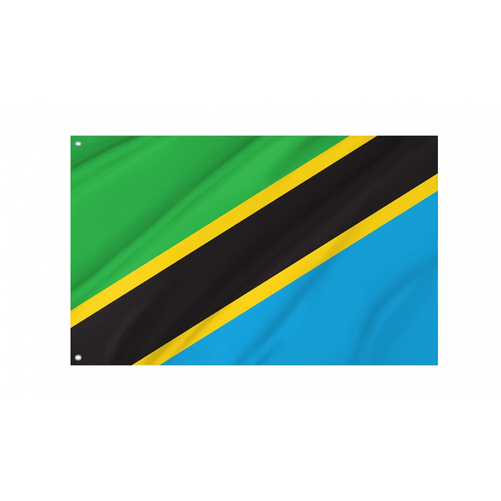 Tanzania Flag for Indoor & Outdoor Use