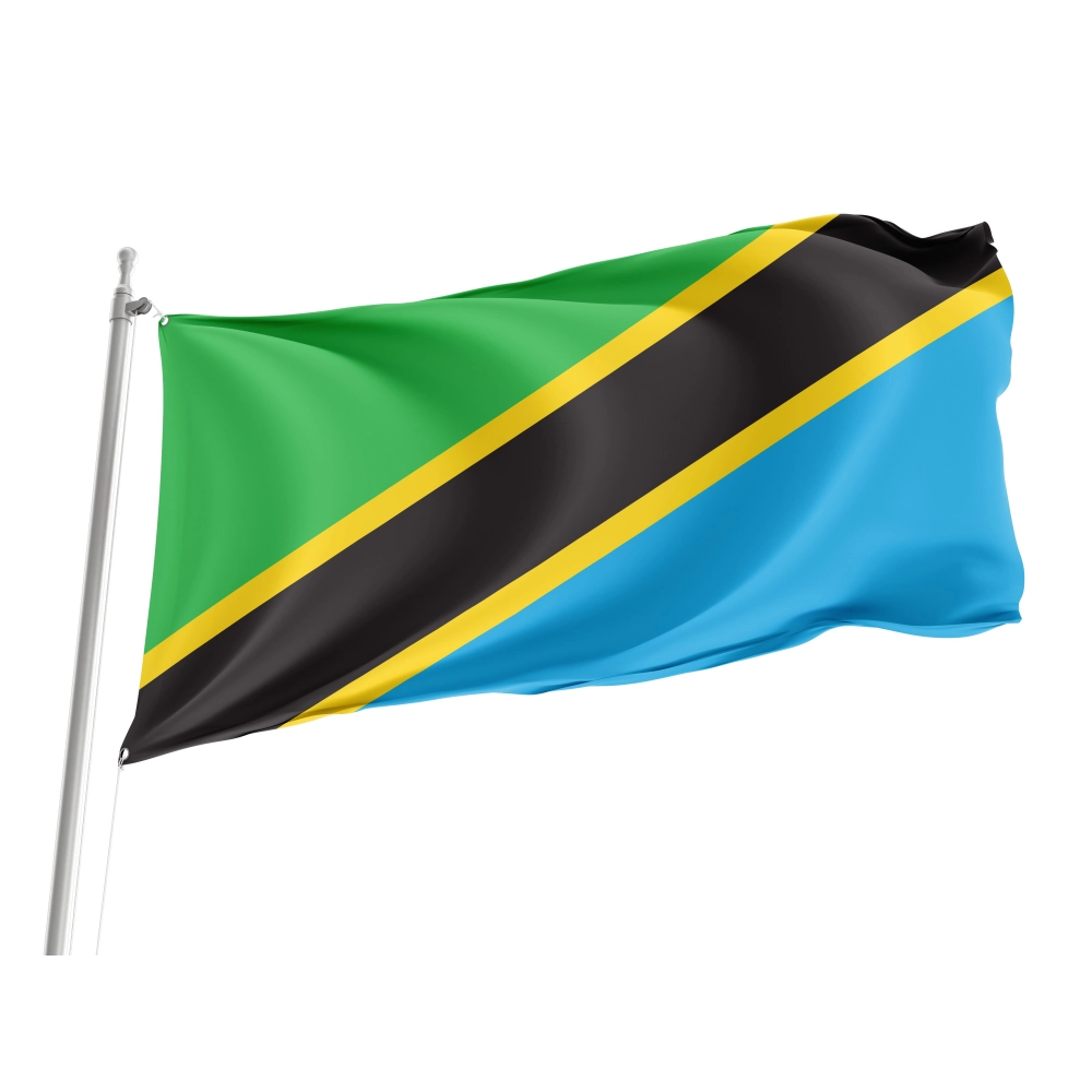 Tanzania Flag for Indoor & Outdoor Use