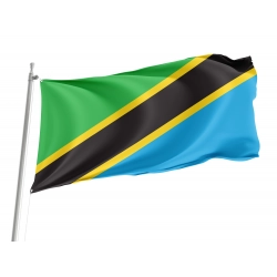 Tanzania Flag for Indoor & Outdoor Use