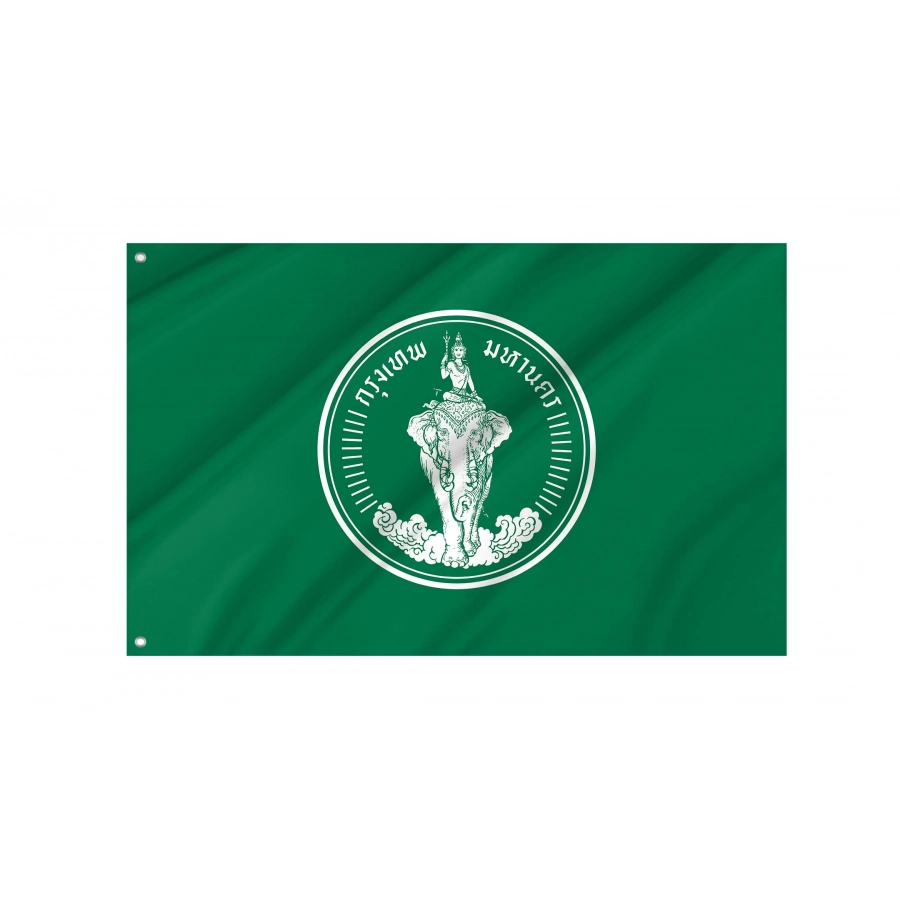Bangkok Capital City Flag for Indoor & Outdoor Use, THA02
