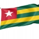 Togo Flag for Indoor & Outdoor Use - Imagine 1