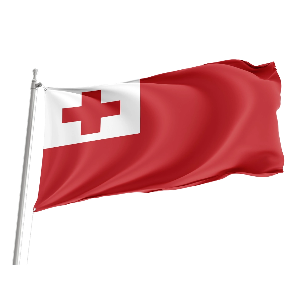 Tonga Flag for Indoor & Outdoor Use
