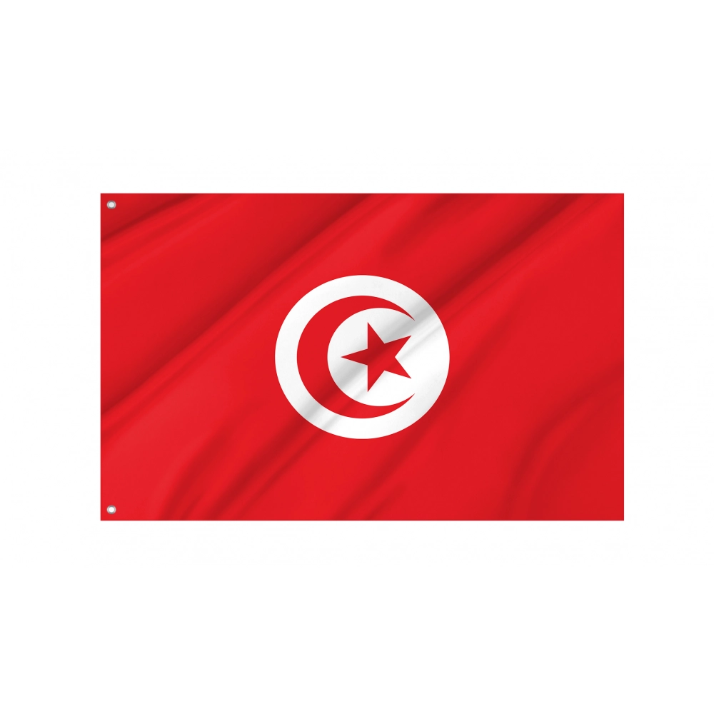 Tunisia Flag for Indoor & Outdoor Use
