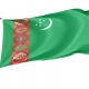 Turkmenistan Flag for Indoor & Outdoor Use - Imagine 1