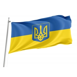 Ukraine Flag for Indoor & Outdoor Use