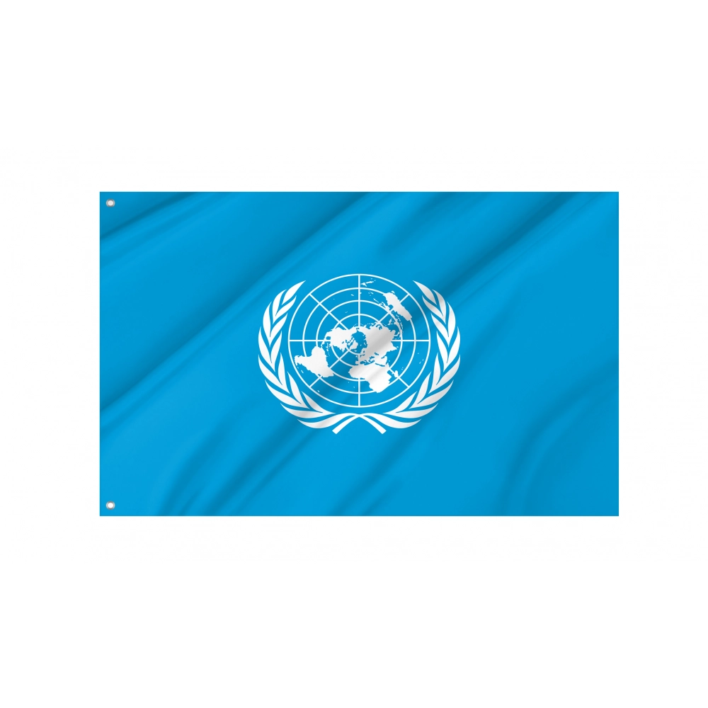 United Nations Flag for Indoor & Outdoor Use