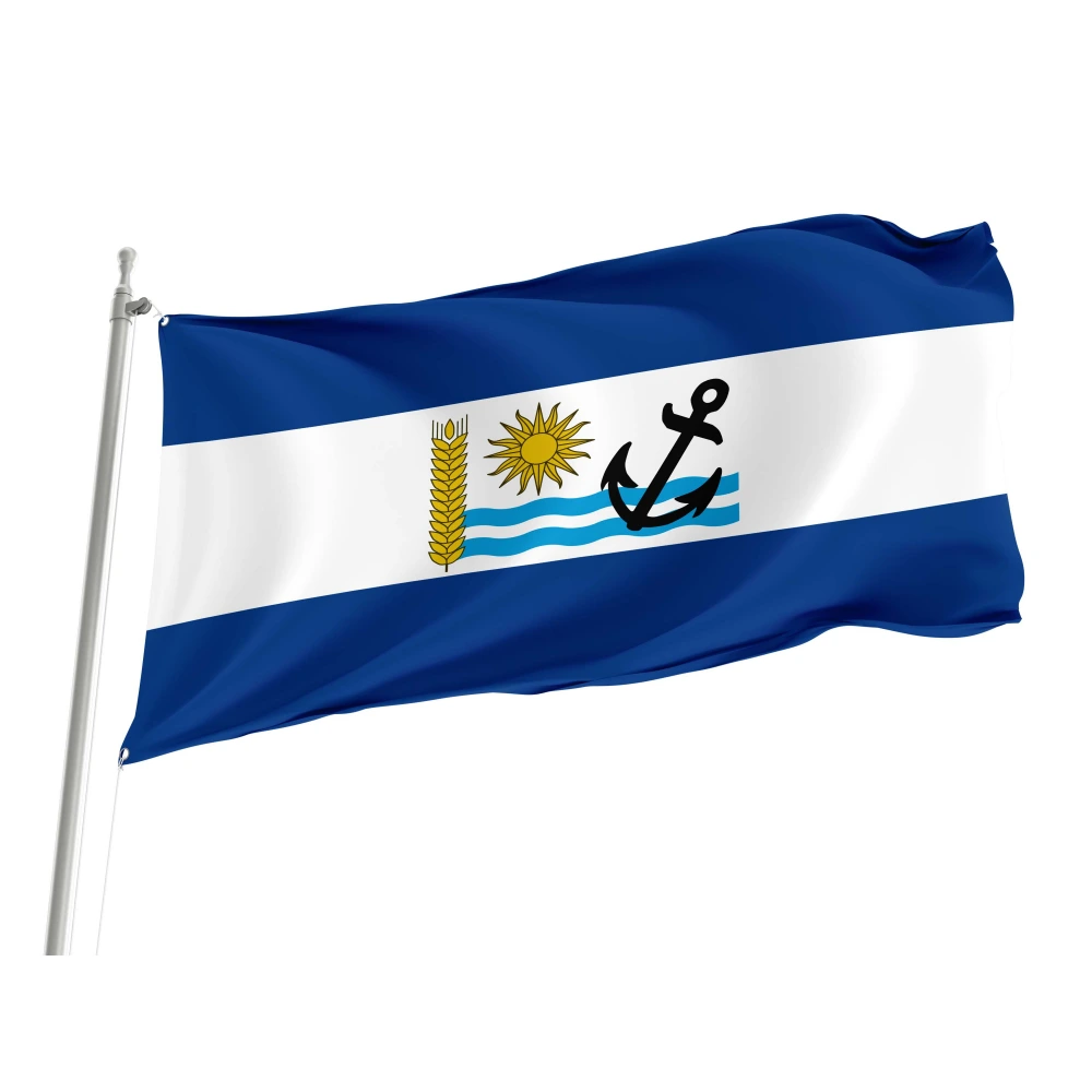 Río Negro Department Flag for Indoor & Outdoor Use
