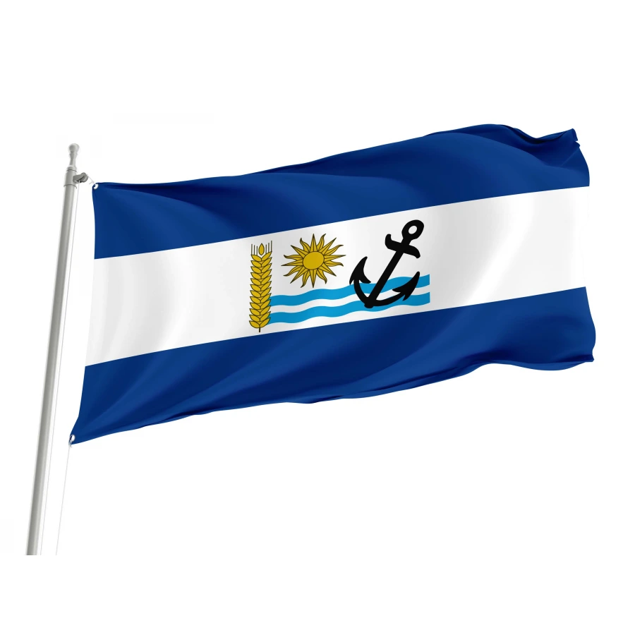 Río Negro Department Flag for Indoor & Outdoor Use, URY13