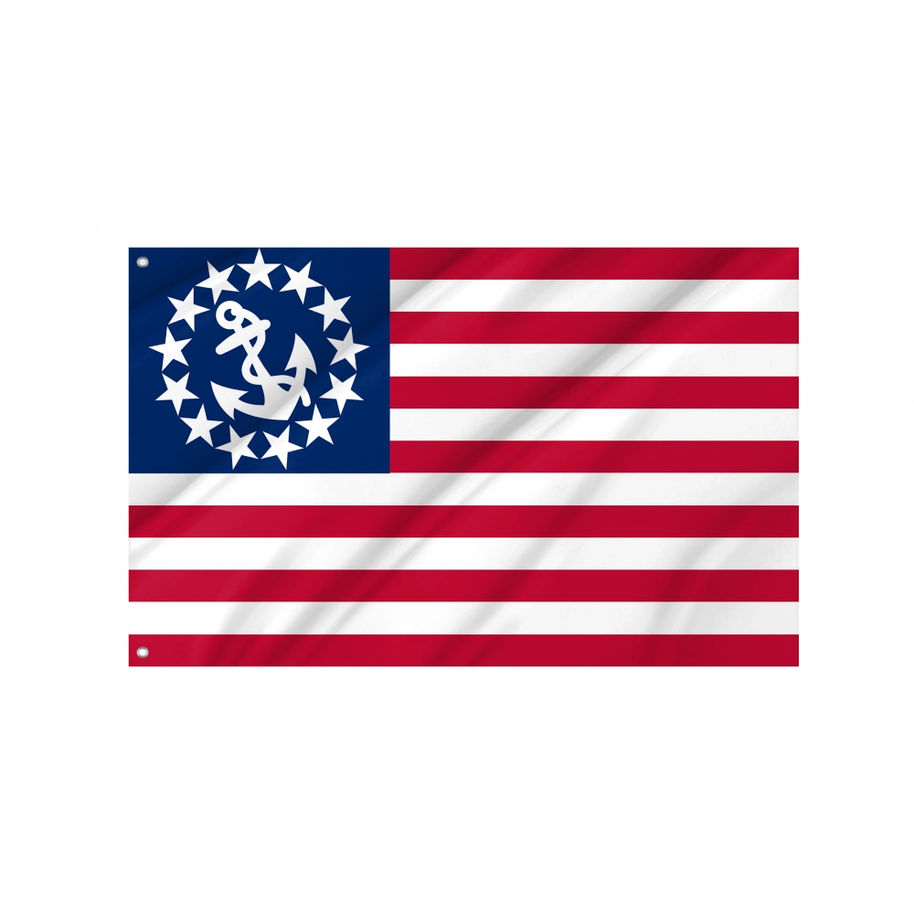 US Yacht Ensign Flag for Indoor & Outdoor Use