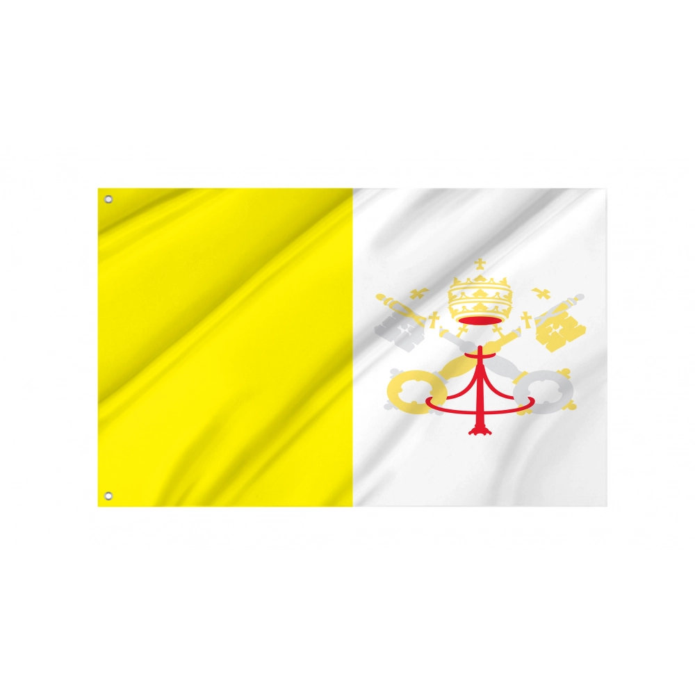 Vatican City Flag for Indoor & Outdoor Use