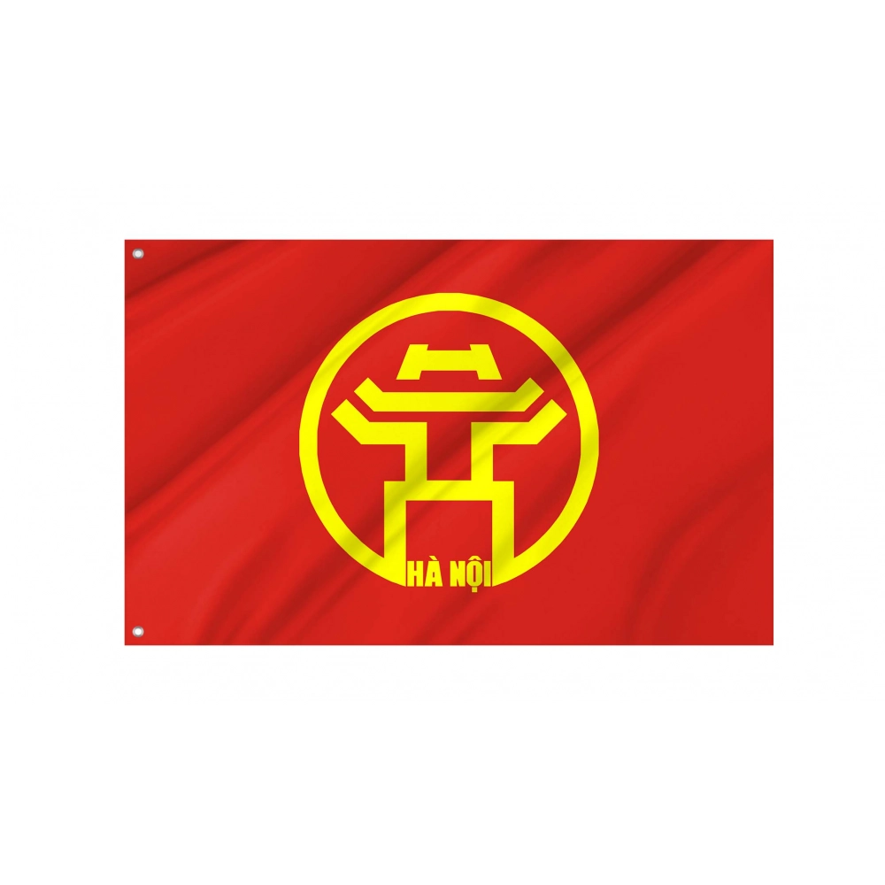 Hanoi Capital City Flag for Indoor & Outdoor Use Hanoi Capital City Flag for Indoor & Outdoor Use