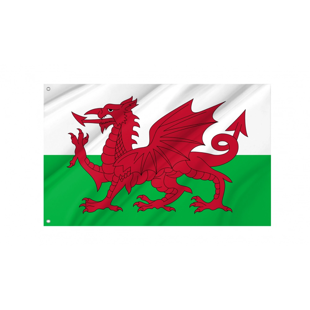 Wales Flag for Indoor & Outdoor Use