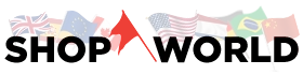 flag logo shop world